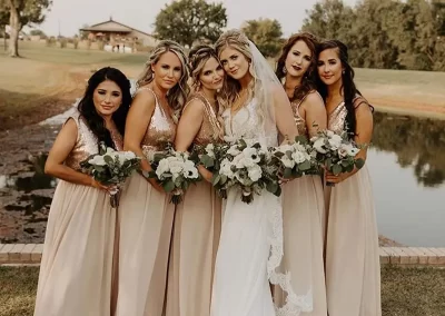 Bride with Bridesmaids