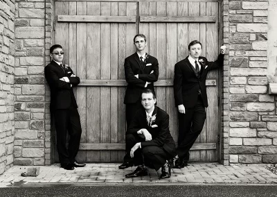 Groomsmen Pose
