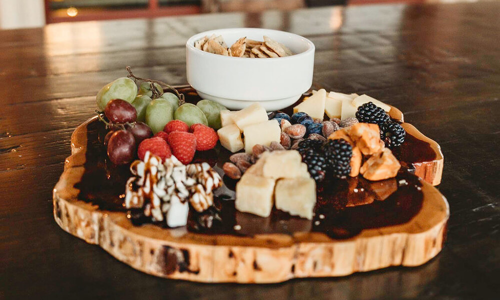 Salty snacks and light cheeses