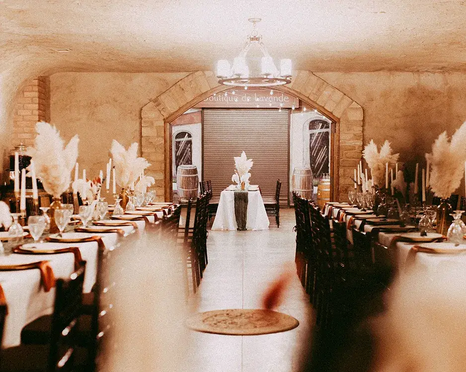 Inclusion Key Details Edmond wedding venues interior reception space