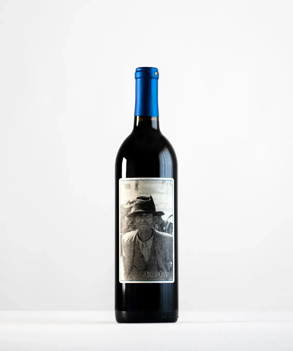 Our Dry Red Wines Bottle of Joad's Reply wine