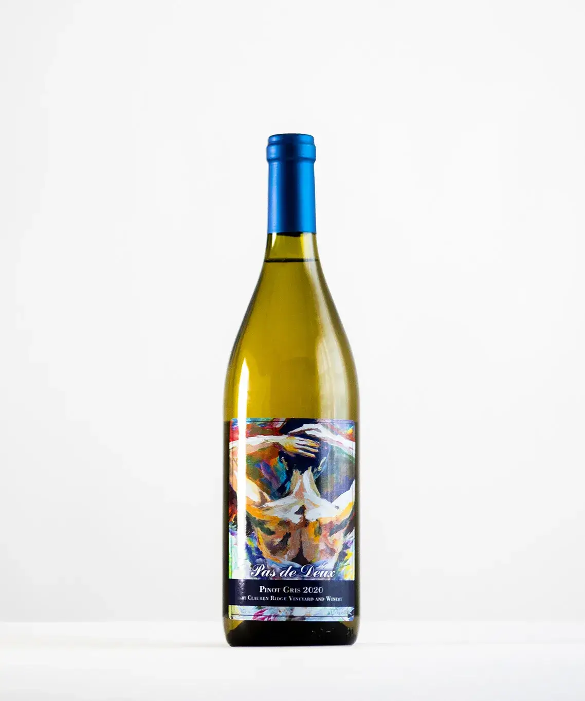 Our Dry White Wines Bottle of Pas de Deux wine