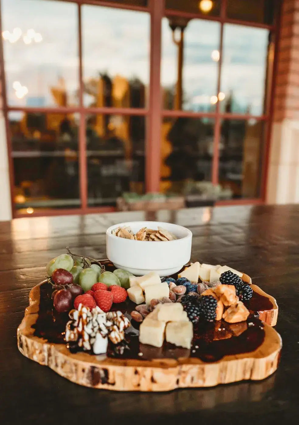 Delicious Pairings for Your Tasting Charcuterie board on Clauren Ridge patio